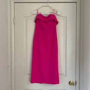 Worn once, BARDOT strapless dress size XS/US 4